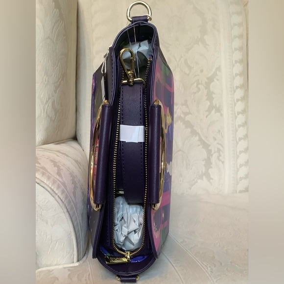 Loungefly Disney Tiana’s Place Crossbody Satchel Bag Purse Princess & Frog - Picture 5 of 9